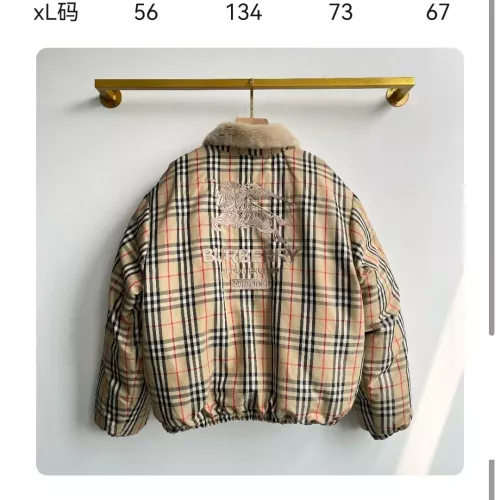 Replica Burberry Down Feather Coat Long Sleeved For Unisex #1363766 $160.00 USD for Wholesale