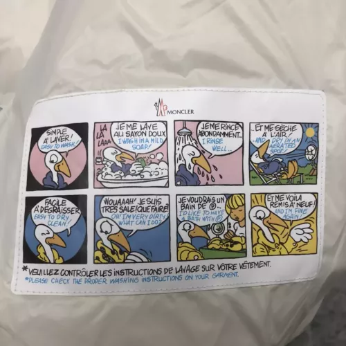 Replica Moncler Down Feather Coat Long Sleeved For Men #1363853 $158.00 USD for Wholesale