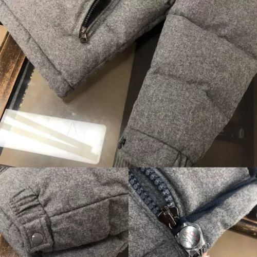 Replica Moncler Down Feather Coat Long Sleeved For Unisex #1363886 $210.00 USD for Wholesale
