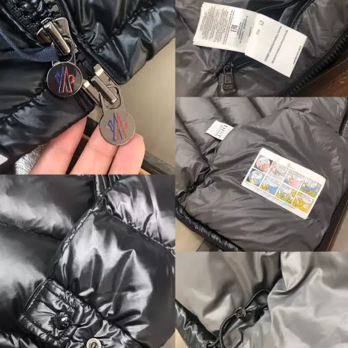 Replica Moncler Down Feather Coat Long Sleeved For Unisex #1363895 $215.00 USD for Wholesale