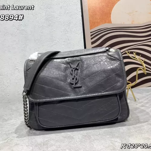 Yves Saint Laurent YSL AAA Quality Messenger Bags For Women #1363966 $108.00 USD, Wholesale Replica Yves Saint Laurent YSL AAA Quality Messenger Bags