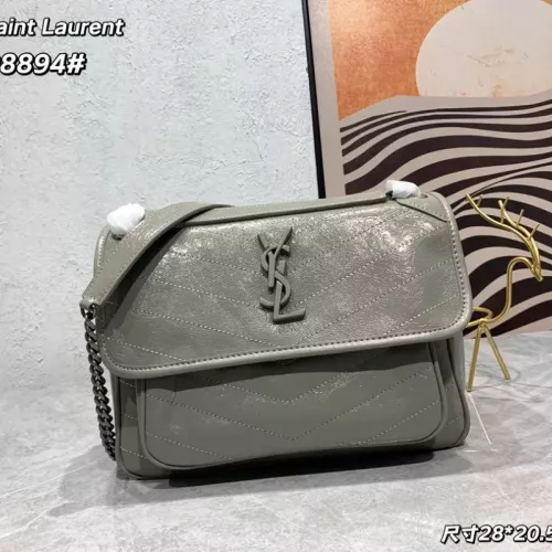 Yves Saint Laurent YSL AAA Quality Messenger Bags For Women #1363968 $108.00 USD, Wholesale Replica Yves Saint Laurent YSL AAA Quality Messenger Bags