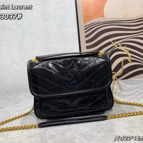 Yves Saint Laurent YSL AAA Quality Messenger Bags For Women #1363977 $98.00 USD, Wholesale Replica Yves Saint Laurent YSL AAA Quality Messenger Bags