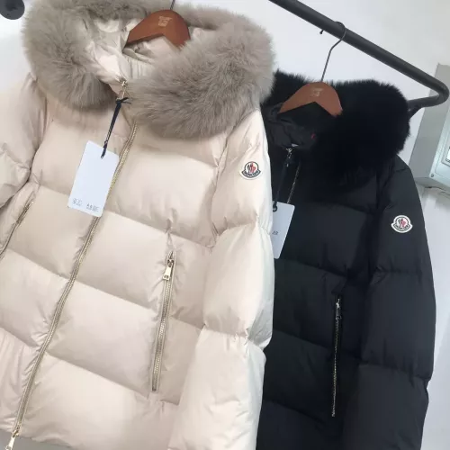 Replica Moncler Down Feather Coat Long Sleeved For Women #1363990 $205.00 USD for Wholesale