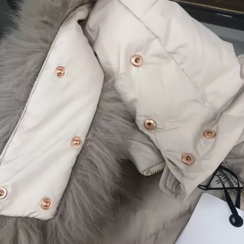 Replica Moncler Down Feather Coat Long Sleeved For Women #1363990 $205.00 USD for Wholesale