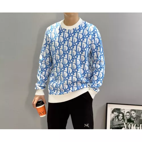 Replica Christian Dior Sweaters Long Sleeved For Unisex #1363993 $68.00 USD for Wholesale
