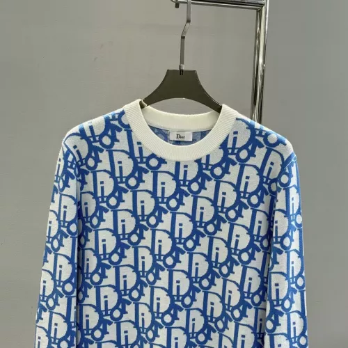 Replica Christian Dior Sweaters Long Sleeved For Unisex #1363993 $68.00 USD for Wholesale