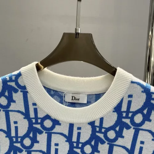 Replica Christian Dior Sweaters Long Sleeved For Unisex #1363993 $68.00 USD for Wholesale
