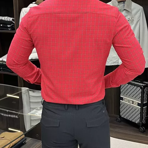 Replica Armani Shirts Long Sleeved For Men #1364102 $88.00 USD for Wholesale