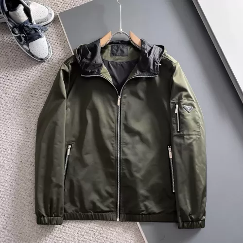 Prada Jackets Long Sleeved For Men #1364128 $80.00 USD, Wholesale Replica Prada Jackets