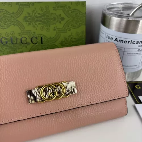 Replica Gucci Wallets #1364172 $45.00 USD for Wholesale