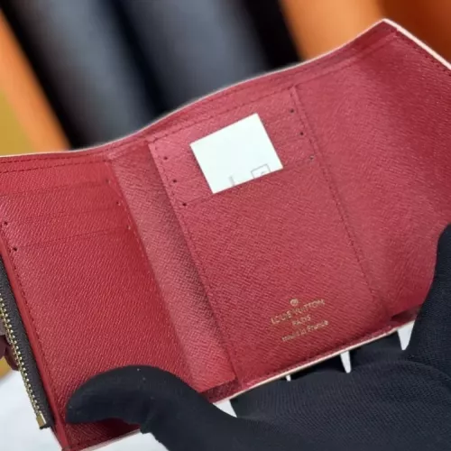 Replica Louis Vuitton LV Wallets In Red #1364193 $32.00 USD for Wholesale