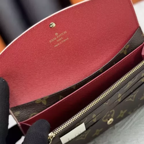 Replica Louis Vuitton LV Wallets In Red #1364199 $34.00 USD for Wholesale
