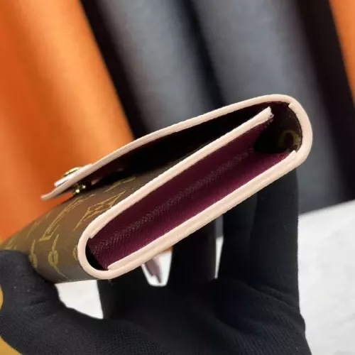 Replica Louis Vuitton LV Wallets In Burgundy #1364200 $34.00 USD for Wholesale
