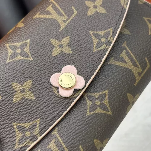 Replica Louis Vuitton LV Wallets In Burgundy #1364200 $34.00 USD for Wholesale