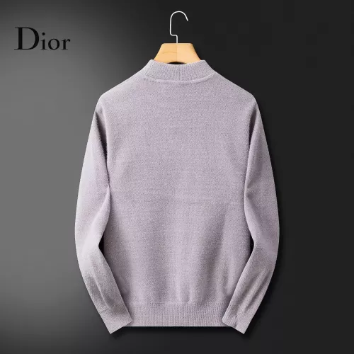 Replica Christian Dior Sweaters Long Sleeved For Men #1364228 $52.00 USD for Wholesale