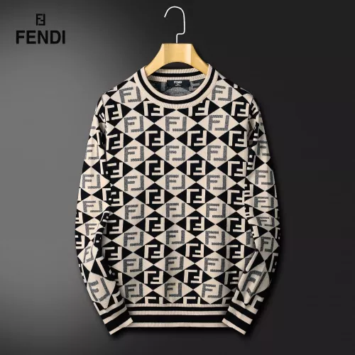 Fendi Sweaters Long Sleeved For Men #1364292 $52.00 USD, Wholesale Replica Fendi Sweaters