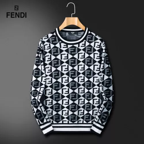 Fendi Sweaters Long Sleeved For Men #1364293 $52.00 USD, Wholesale Replica Fendi Sweaters