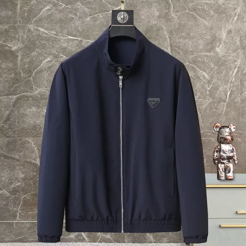 Prada Jackets Long Sleeved For Men #1364320 $92.00 USD, Wholesale Replica Prada Jackets