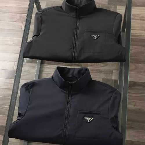 Replica Prada Jackets Long Sleeved For Men #1364322 $92.00 USD for Wholesale