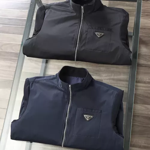 Replica Prada Jackets Long Sleeved For Men #1364326 $92.00 USD for Wholesale