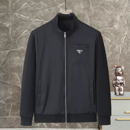 Prada Jackets Long Sleeved For Men #1364327 $92.00 USD, Wholesale Replica Prada Jackets