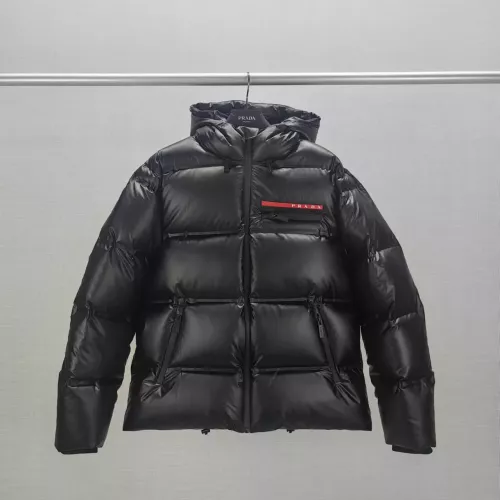 Replica Prada Down Feather Coat Long Sleeved For Men #1364352 $155.00 USD for Wholesale