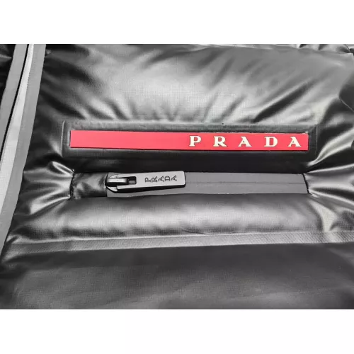 Replica Prada Down Feather Coat Long Sleeved For Men #1364352 $155.00 USD for Wholesale