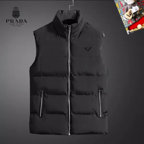 Prada Jackets Sleeveless For Men #1364358 $56.00 USD, Wholesale Replica Prada Jackets