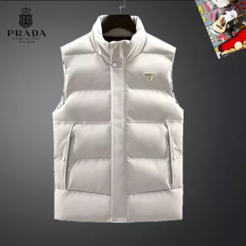 Prada Jackets Sleeveless For Men #1364402 $56.00 USD, Wholesale Replica Prada Jackets