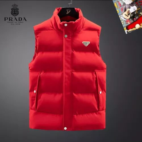 Prada Jackets Sleeveless For Men #1364403 $56.00 USD, Wholesale Replica Prada Jackets