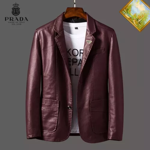 Prada Jackets Long Sleeved For Men #1364484 $60.00 USD, Wholesale Replica Prada Jackets