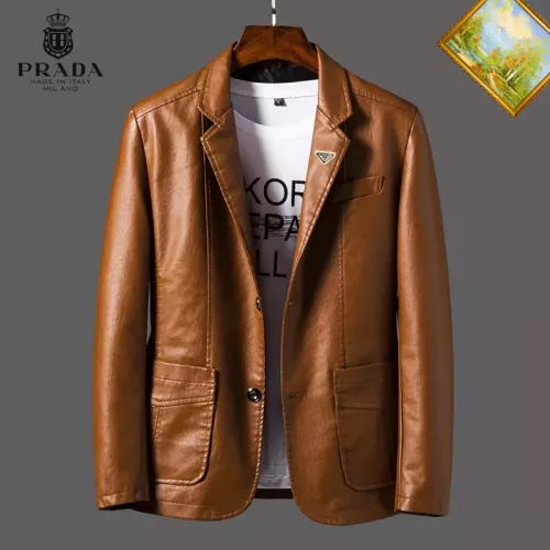 Prada Jackets Long Sleeved For Men #1364485 $60.00 USD, Wholesale Replica Prada Jackets