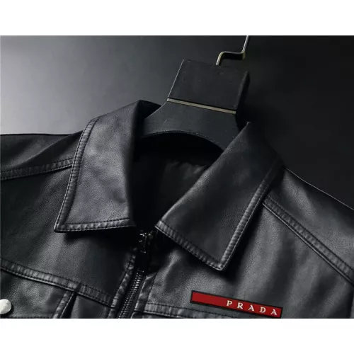 Replica Prada Jackets Long Sleeved For Men #1364493 $60.00 USD for Wholesale