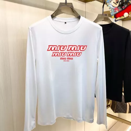 MIU MIU T-Shirts Long Sleeved For Unisex #1364512