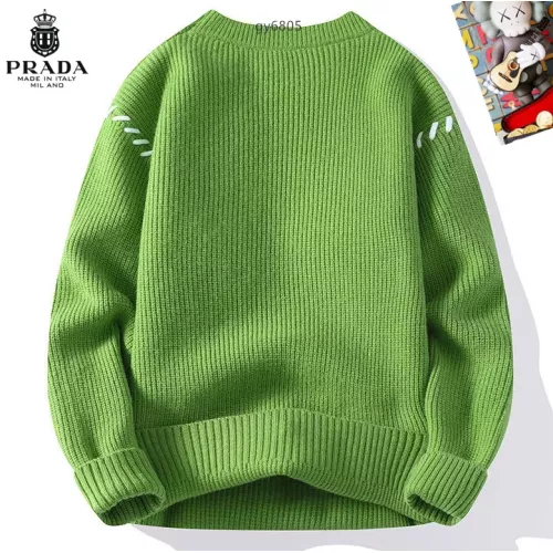 Replica Prada Sweaters Long Sleeved For Men #1364554 $48.00 USD for Wholesale