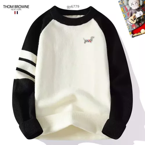 Thom Browne TB Sweaters Long Sleeved For Men #1364562 $48.00 USD, Wholesale Replica Thom Browne TB Sweaters