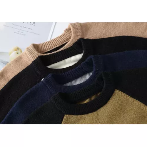 Replica Thom Browne TB Sweaters Long Sleeved For Men #1364562 $48.00 USD for Wholesale