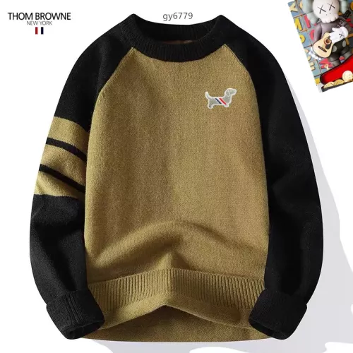 Thom Browne TB Sweaters Long Sleeved For Men #1364564 $48.00 USD, Wholesale Replica Thom Browne TB Sweaters