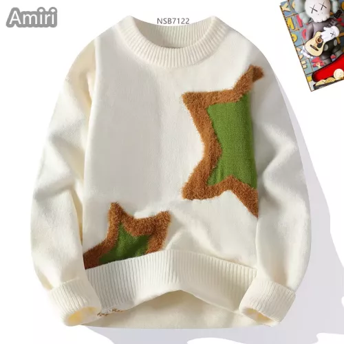 Amiri Sweaters Long Sleeved For Men #1364566 $48.00 USD, Wholesale Replica Amiri Sweaters