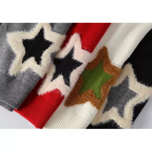 Replica Amiri Sweaters Long Sleeved For Men #1364566 $48.00 USD for Wholesale