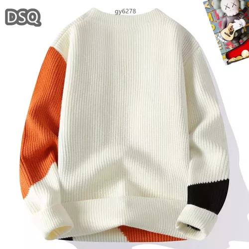 Replica Dsquared Sweaters Long Sleeved For Men #1364596 $48.00 USD for Wholesale