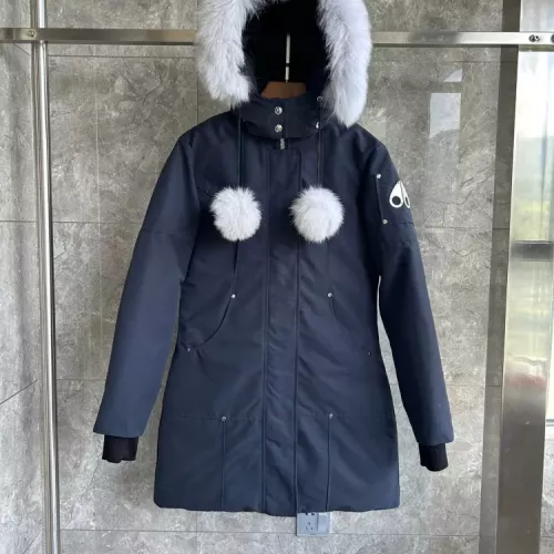 Moose Knuckles Down Feather Coat Long Sleeved For Women #1364603
