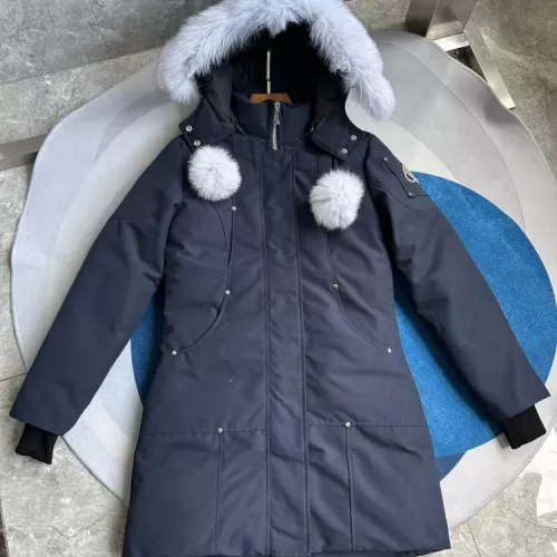 Replica Moose Knuckles Down Feather Coat Long Sleeved For Women #1364603 $195.00 USD for Wholesale