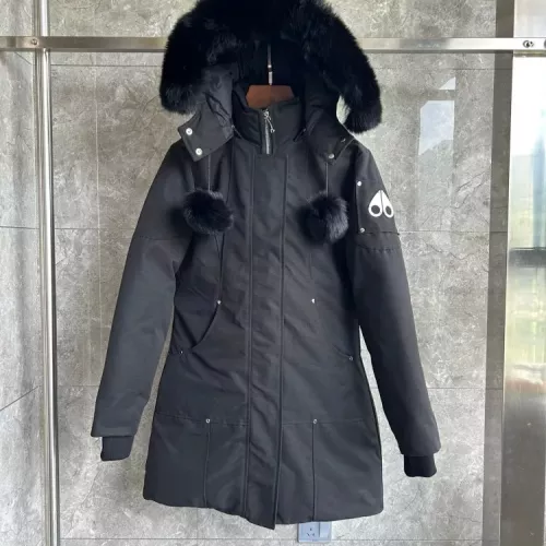 Moose Knuckles Down Feather Coat Long Sleeved For Women #1364604