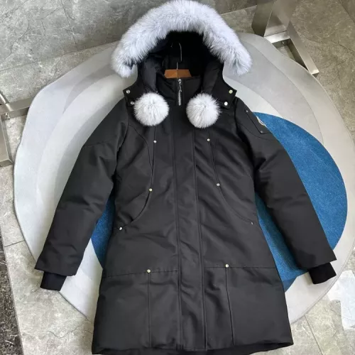 Replica Moose Knuckles Down Feather Coat Long Sleeved For Women #1364605 $195.00 USD for Wholesale