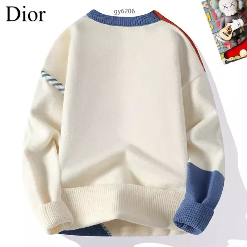 Replica Christian Dior Sweaters Long Sleeved For Men #1364617 $48.00 USD for Wholesale