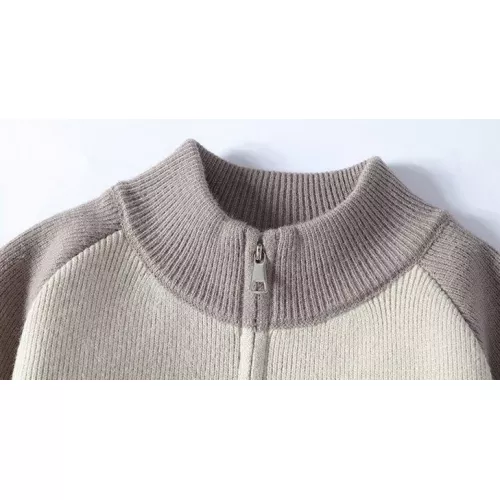 Replica Thom Browne TB Sweaters Long Sleeved For Men #1364623 $48.00 USD for Wholesale