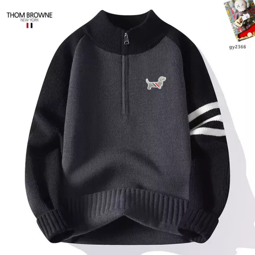 Thom Browne TB Sweaters Long Sleeved For Men #1364625 $48.00 USD, Wholesale Replica Thom Browne TB Sweaters