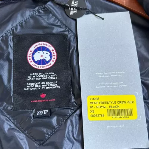 Replica Canada Goose Down Feather Coat Sleeveless For Unisex #1364670 $105.00 USD for Wholesale